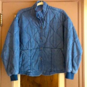 Blank NYC Quilted Denim Jacket, Sz. Small